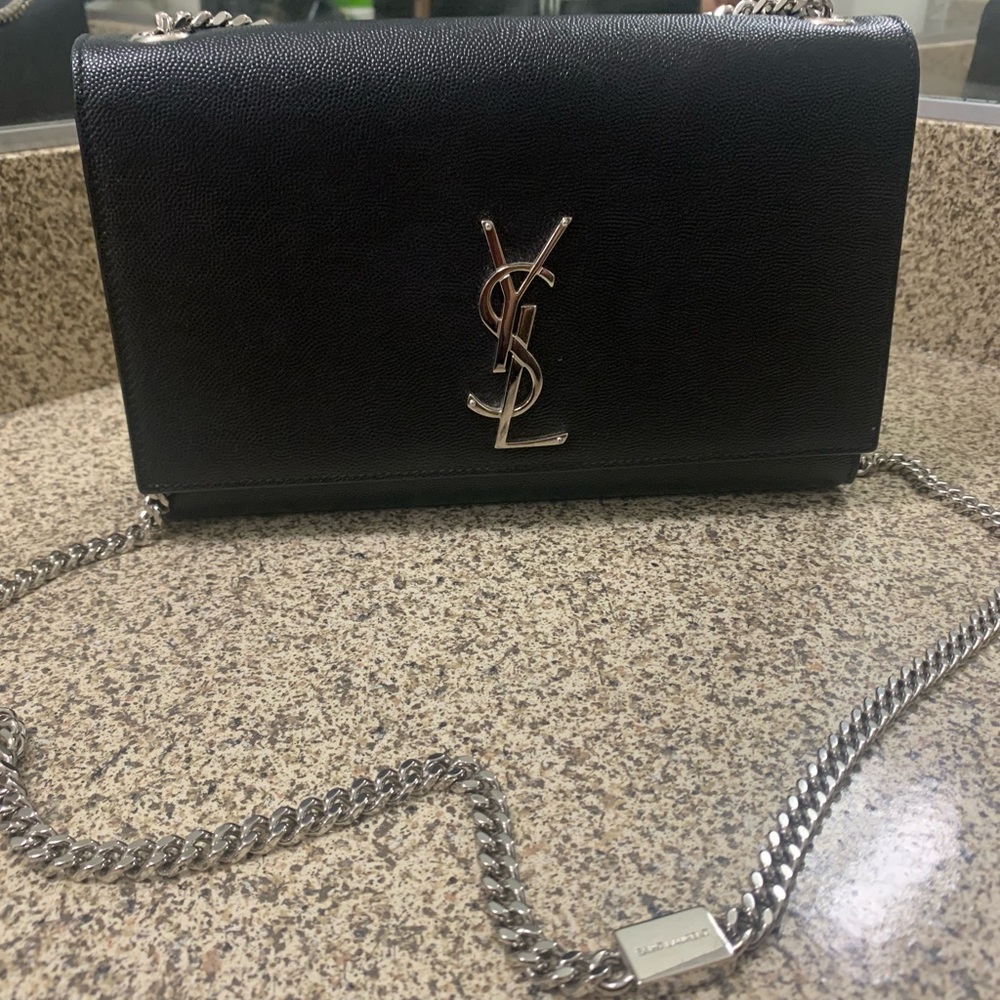 Ysl Kate medium silver hardware